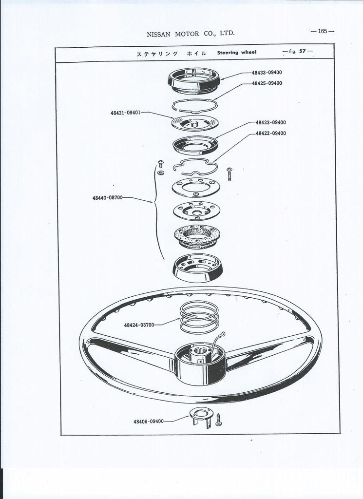 steering wheel/horn button 520 Ratsun Forums